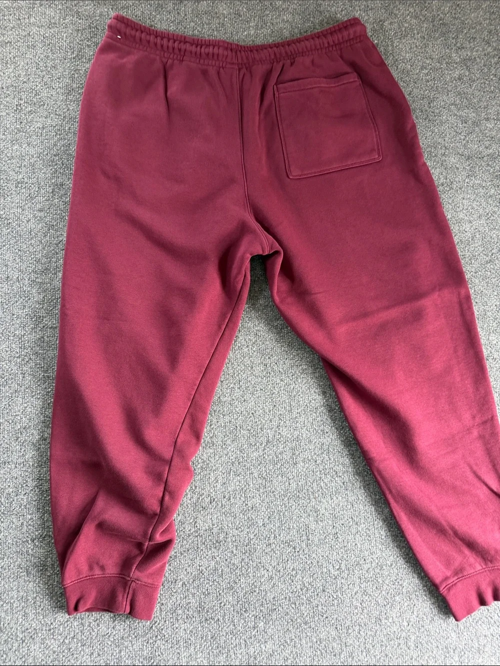 Nike Men’s Flight MVP XXL Air Jordan JumpMan Joggers Cherrywood Maroon Sweatpant